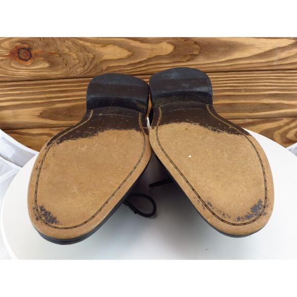 Nunn Bush Sz 10.5 Brogue‎ Black Leather Men Lace Up 54525 Medium - Picture 11 of 11